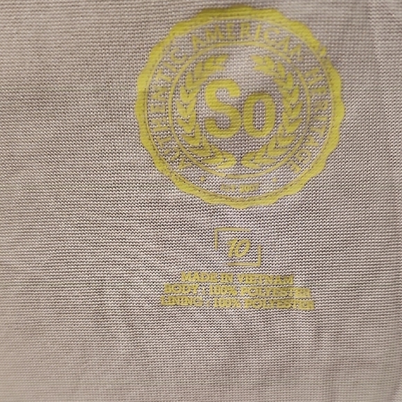 SO Girls Colorful Palm Tree Tank Top Size 10 - Picture 2 of 7